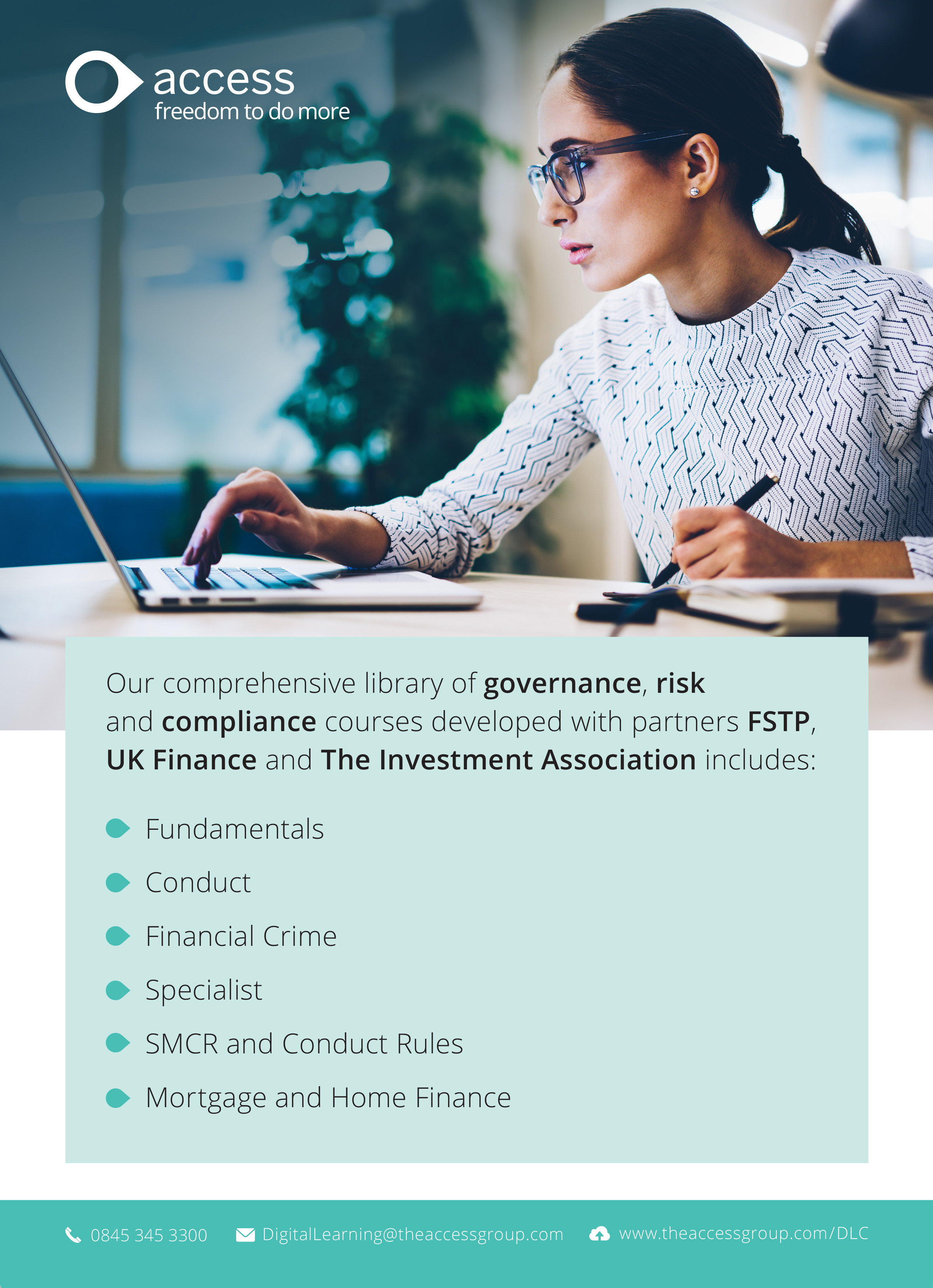 The Access Group offers a comprehensive library of governance, risk and compliance courses